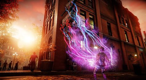 1920x1064 infamous second son hd wallpaper backgrounds free Infamous First Light, Delsin Rowe, Infamous Second Son, Falling Kingdoms, Cover Wallpaper, Latest Hd Wallpapers, Ps4 Pro, Lit Wallpaper, Man Wallpaper