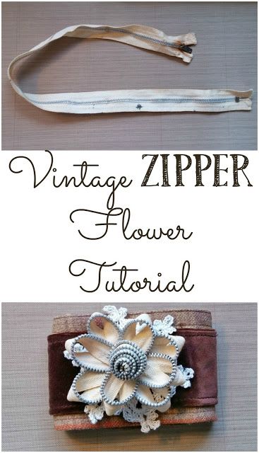 Zipper Art, Cuff Bracelets Diy, Upcycled Shirt, Zipper Bracelet, Zipper Flowers, Ribbon Flower Tutorial, Zipper Crafts, Zipper Repair, Zipper Jewelry