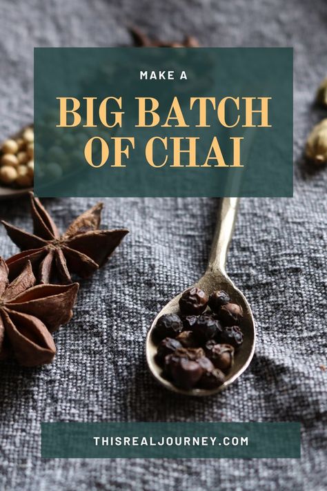 chai tea recipe Cardamom Tea Recipe, Spiced Tea Recipe, In The Midst Of Winter, Homemade Chai Tea, Homemade Chai, Chai Tea Recipe, Spiced Chai, Tea At Home, Chai Recipe