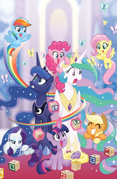 My Little Pony Poster, Celestia And Luna, My Little Pony Princess, My Little Pony Twilight, My Little Pony Wallpaper, My Lil Pony, My Little Pony Comic, Princess Celestia, Mlp Equestria Girls