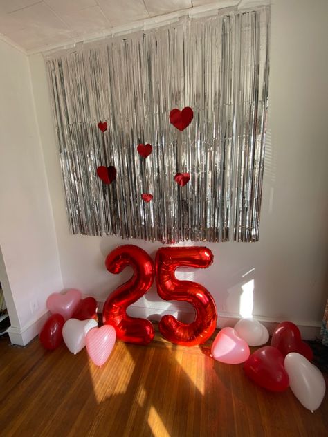 Decor and photo backdrop ideas for birthday. #25 #valentines #valentinesdaydecorations #birthdaypartydecorations photo wall 21st Birthday Photo Wall, Photo Wall Backdrop Ideas, Valentines 21st Birthday, Birthday Photo Wall Backdrop, Red Birthday Decor, Wall Backdrop Ideas, Birthday Photo Wall, Photo Wall Backdrop, Valentines Social Media