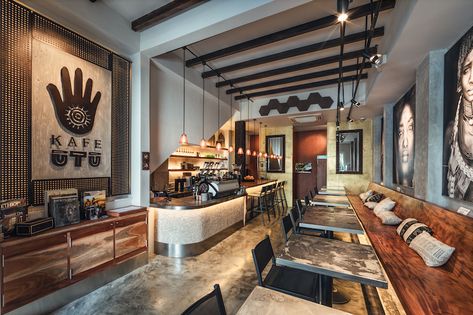 Authentic African food in Singapore: We review Kafe Utu African Coffee Shop Design, African Style Restaurant Design, Modern African Restaurant Design, African Cafe Design, African Cafe Interior Design, African Shop Design, African Coffee Shop, African Restaurant, African Restaurant Design