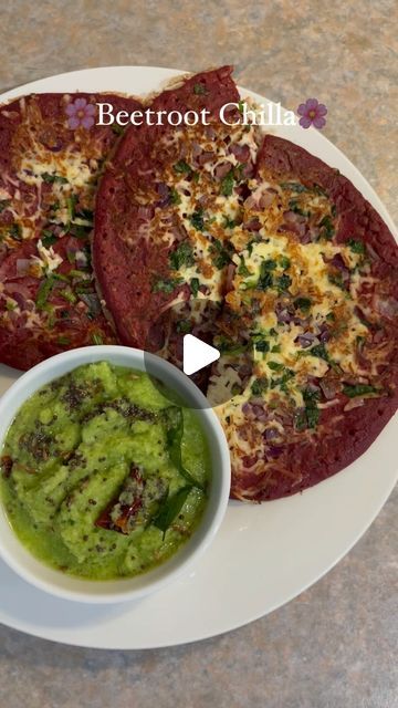 Beetroot Recipes Indian, Beetroot Chilla, Roasted Oats, Beetroot Recipes, Recipes Snacks, Australia Melbourne, Quick Recipes Snacks, Gram Flour, Coriander Leaves