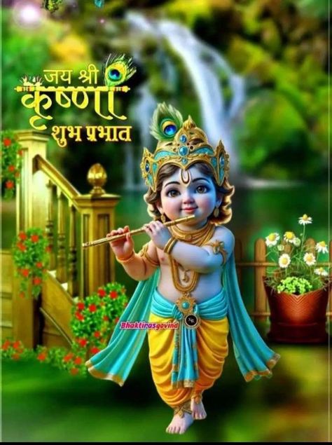 Krishna Good Morning, Jay Shree Krishna, Good Morning Krishna, Lovely Good Morning Images, Good Morning Flowers Quotes, Hanuman Photos, Good Morning Life Quotes, Good Morning Beautiful Pictures, Good Morning Friends Images