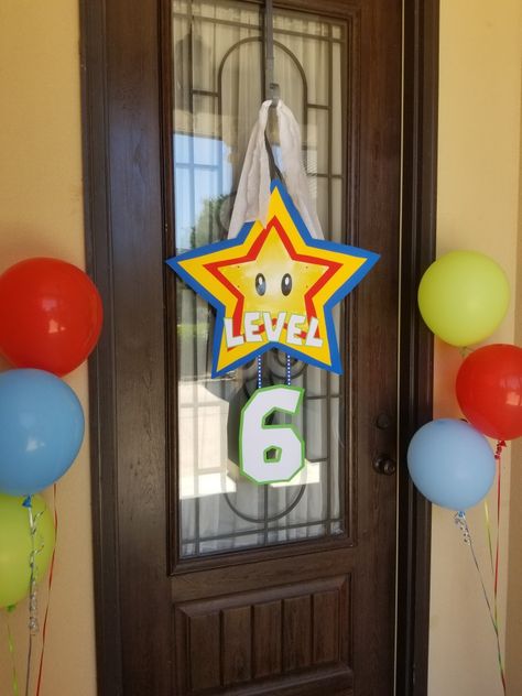 Super Mario Brother Birthday Party Ideas, Mario Birthday Party Favor Ideas, Mario Birthday Party Cricut, Cheap Mario Party Ideas, Cricut Mario Birthday, Super Mario Diy Party, Super Mario Cricut Party Ideas, Mario Birthday Party Simple, Mario Bros Games Party Ideas