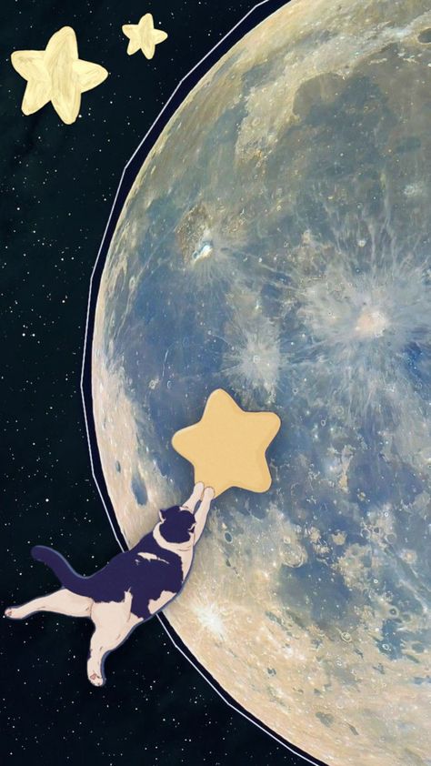 Ethereal Wallpaper, Aesthetic Ethereal, Future Wallpaper, Anime Stars, Wallpaper Pink, Space Cat, Star Moon, Blue Hand, Cat Wallpaper