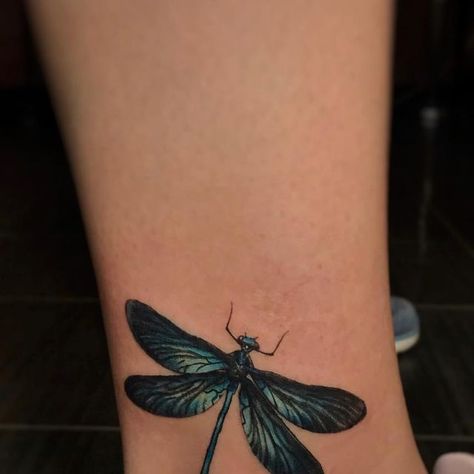 Dragonfly Tattoo Color, Tattoo Color, Instagram Tattoo, Dragonfly Tattoo, Realism Tattoo, Color Tattoo, Ink Tattoo, Realism, Tatting