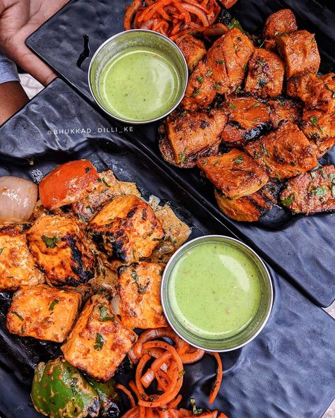 Chaap Tikka, Paneer Tikka, Cafe Food, Double Tap, Paneer, Food Photography, Tap, Cherry, Cafe