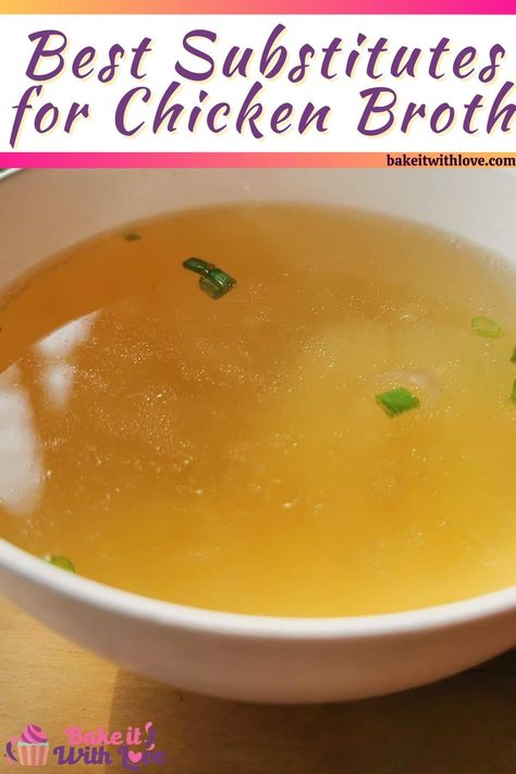 Chicken Bouillon Recipe, Chicken Broth Recipes Soup, Chicken Broth Substitute, Text Header, Bouillon Recipe, Chicken Broth Soup, Make Chicken Broth, Chicken Broth Recipes, Vegetarian Chicken