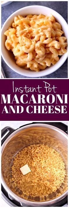 Instant Pot Mac and Cheese Recipe - the easiest way to make creamy and cheesy macaroni! Made with real ingredients right in you pressure cooker! Power Cooker Recipes, Instant Pot Mac And Cheese, Pot Mac And Cheese, Cheesy Macaroni, Electric Pressure Cooker Recipes, Best Pasta Recipes, Best Instant Pot Recipe, Mac And Cheese Recipe, Easy Instant Pot Recipes