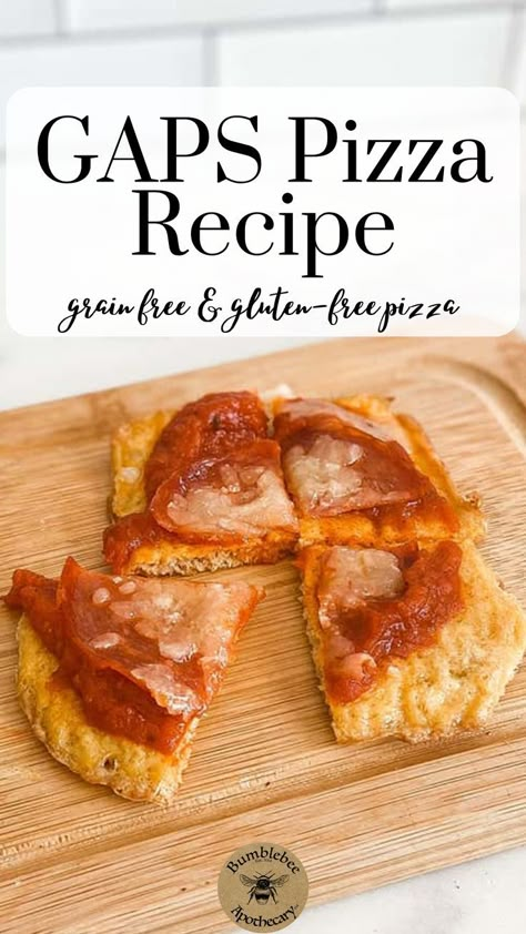 Let's face it, everyone loves pizza. Whether it's a birthday, a movie night, sleepover or your kids finished up their math curriculum for the year, there are plenty of reasons for pizza. This recipe is Gluten-free, grain-free, GAPS friendly and so delicious. If you're cooking for someone with dietary restrictions or working to heal their gut health, this recipe is a must try! Your family and friends will be glad you do. Allergy Free Recipes For Kids, Heal Leaky Gut Naturally, Movie Night Sleepover, Gaps Diet Recipes, Dinner Clean Eating, Gaps Recipes, Chicken Instant Pot, Heal Leaky Gut, Gut Healing Recipes