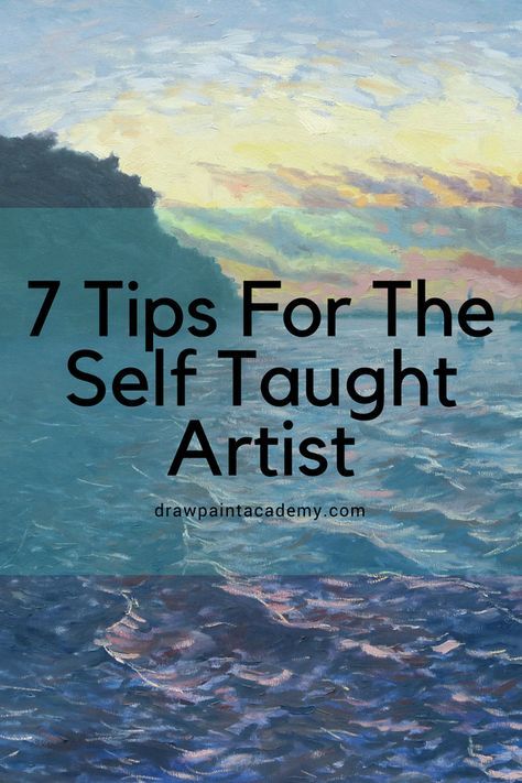 Not many of us have the luxury of going to a top art school and learning how to draw and paint in person. If you are like me and do not have this luxury, then you have the added challenge of being a self taught artist (as if learning art was not hard enough). So here are 7 tips for the self taught artist. Self Taught Artist, Learning Art, Acrylic Painting Lessons, Single Moms, Self Taught, Acrylic Painting Tips, Painting Media, Acrylic Painting Techniques, Acrylic Painting Tutorials