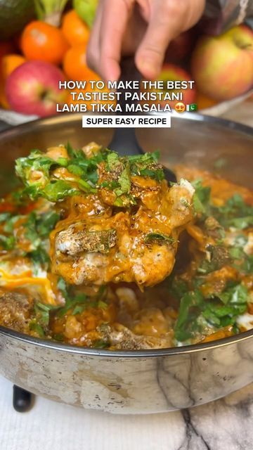 Lamb Tikka Masala, Lamb Tikka, Curry Meals, Curry Base, Yummy Bites, Tikka Masala Recipe, Ginger Garlic Paste, Halal Food, Lamb Dishes