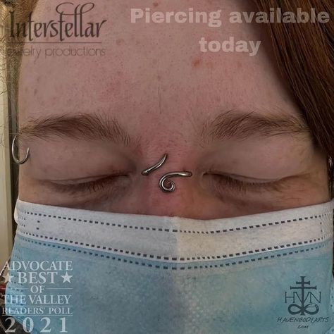 Nose Bridge Piercing Aesthetic, Unique Bridge Piercing Jewelry, Bridge Piercings, Piercing Bridge, Nose Bridge Piercing, Dream Piercings, Bridge Jewelry, Bridge Piercing, Spiral Jewelry