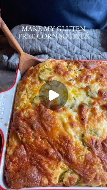 30K views · 1.8K likes | Teri Turner on Instagram: "My Gluten-free Corn Soufflé is truly a winner. This recipe is an update on my mother’s old school corn soufflé, and I’ve made it gluten-free and added jack cheese and jalapeños. It’s easy, so delicious, and it’s a dish to make again and again. Definitely add it to your Easter menu. Link in bio to get started. Who loves an old school dish?" Corn Souffle Recipe, Gluten Free Corn Casserole, Corn Soufflé Recipe, Corn Souffle, Corn Dishes, Family Dishes, Easter Menu, Thanksgiving Dishes, Delicious Vegetables