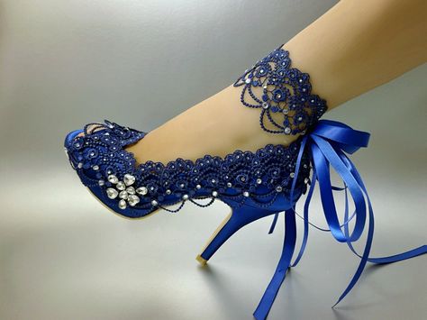 This Womens Wedding Shoes item by SDeeShoetudio has 1086 favorites from Etsy shoppers. Ships from Windsor, CT. Listed on Aug 2, 2024 Royal Blue Wedding Shoes Brides, Blue Wedding Shoes For Bride, Dream Wedding Shoes, Wedding Shoes For Bride, Fancy Attire, Shoes For Bride, Fairytale Gown, Fairy Shoes, Blue Wedding Shoes