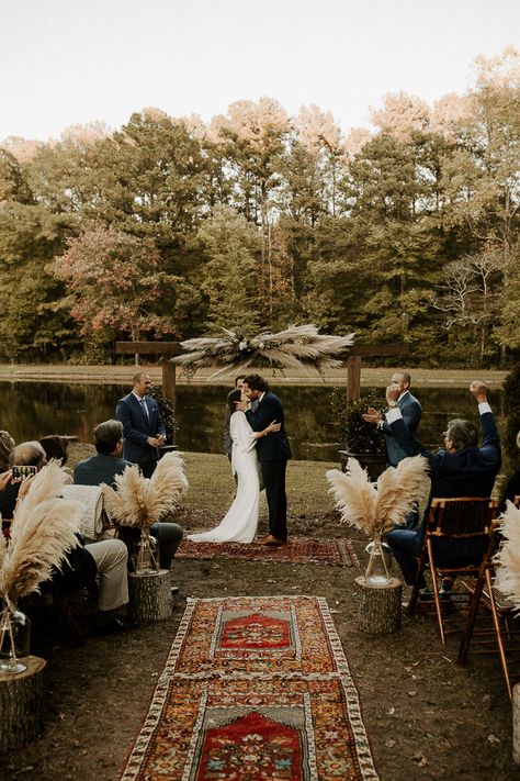 Boho Backyard Wedding, Bohemian Backyard Wedding, Romantic Wedding Ideas, Boho Backyard, Bohemian Backyard, Faux Fur Wedding, Virginia Photography, Magnolia Wedding, Pnw Wedding