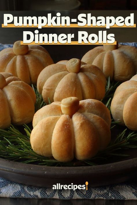 Pumpkin Shaped Buns, Shaped Dinner Rolls, Thanksgiving Rolls, Thanksgiving Dinner Ideas, Bread Ideas, Thanksgiving 2022, Frozen Bread Dough, Pumpkin Roll, Dinner Rolls Recipe