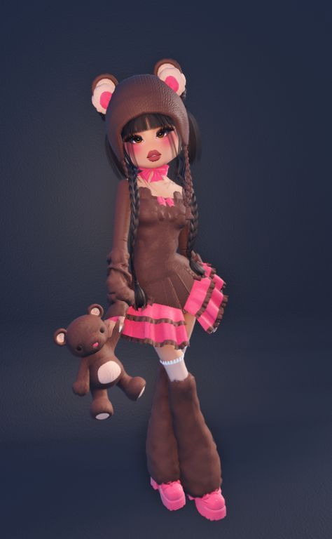 Kawaii Theme, Fancy Dress Code, Kawaii Coquette, Baddie Outfits Ideas, Theme Dress, Bear Outfits, Kawaii Dress, Royal Outfits, Themed Outfits