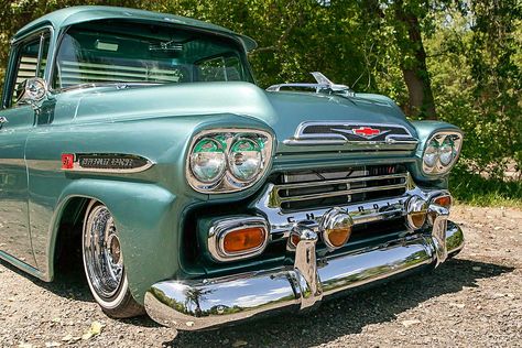 1959 Chevy Apache truck. | anne karin iversen | Flickr Chevy Apache Truck, 1959 Chevy Truck, 2021 Gmc Sierra, Sierra Truck, Chevy Apache, Hot Trucks, Chevrolet Apache, Vintage Pickup Trucks, Swinging 60s