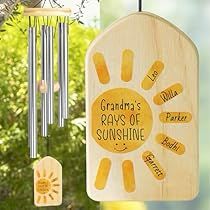 Mamaw Gifts, Personalized Wind Chimes, Presents For Grandma, Grammy Gift, Granny Gifts, Mimi Gift, Great Grandma Gifts, Gifts For Grandma, Birthday Gifts For Grandma