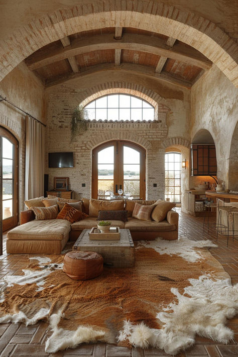 50 Amazing Western Living Room Ideas for a Stunning Home Country Aesthetic Living Room, Modern Cabin Living Room Ideas, Cowhide Living Room Ideas, Yellowstone Inspired Decor, Western Cottagecore House, Boho Western House, Western Contemporary Home, Modern Southwestern Living Room, Western Home Decor Ranch Style Living Room