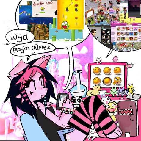 Yellow Scenecore, Scene Oc Art, Scenecore Pink, Scene Art 2000s, Sonic Sona, Webcore Art, Scenecore Oc, Scene Art Style, Scene Oc