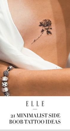 Rose Tattoo Side Rib, Rib Tattoos For Women Side Tat Ideas, Rose Rib Tattoos, Rib Tattoos For Women, Muster Tattoos, Small Tattoo Ideas, Stylist Tattoos, Cute Tattoos For Women, Side Tattoos