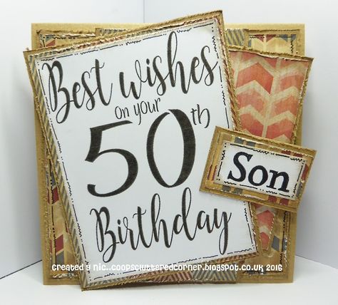 coops cluttered corner: 50th Birthday Son. Happy 50th Birthday To My Son, Happy 50th Birthday Son, Happy 50th Birthday Wishes, Birthday Presents For Boys, Birthday Verses For Cards, 50th Birthday Wishes, Birthday Verses, Birthday Wishes For Boyfriend, Birthday Wishes For Brother