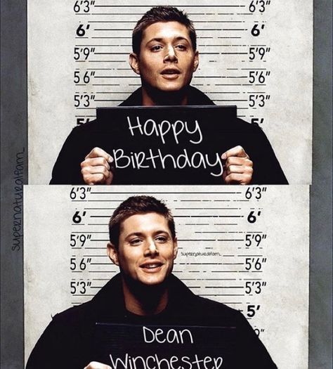 Happy birthday Dean Winchester! Dean Winchester Birthday, Supernatural Happy Birthday, Happy Birthday Dean, Supernatural Birthday, Supernatural Dean, Just A Reminder, Dean Winchester, Sweet Sixteen, Best Tv