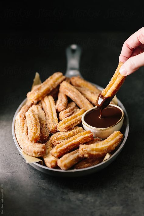 Churros with chocolate dipping sauce (recipe) chocolate churros food sugar sweet chocolate dip chocolate sauce choux pastry cinnamon dessert dip dipping fried food mexican pastry skillet snack treat Mexican Pastry, Chocolate Churros, Chocolate Dipping, Cinnamon Desserts, Mexican Pastries, Chocolate Dip, Chocolate Dipping Sauce, Dessert Dip, Choux Pastry