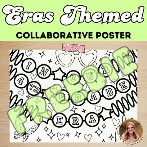 Taylor Swift Eras Tour themed collaborative poster—easy back to school activity! Taylor Swift Classroom, Poster Easy, Back To School Activity, Reading Vocabulary, Middle School 6th Grade, Mystery Pictures, School Activity, Taylor Swift Eras Tour, Phonics Reading