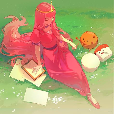 Bonnibel Bubblegum, Adventure Time Princesses, Marceline And Bubblegum, Adventure Time Cartoon, Manga Drawing Tutorials, Japon Illustration, Princess Bubblegum, Movies And Series, Adventure Time Art