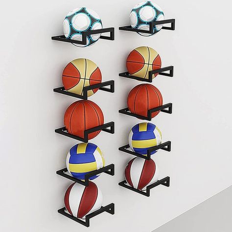 Basketball Holder, Ball Volleyball, Ball Display, Ball Holder, Ball Storage, Display Wall, Room Display, Storage Display, Sports Balls