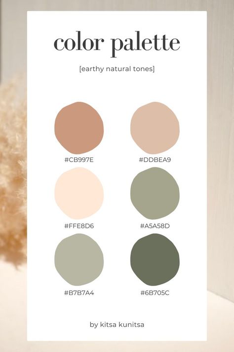 The best natural warm color combination for interior decor or digital design. Desert, pink and artichoke are the basics of this palette aesthetic. Warm Tone Bathroom, Desert Color Palette, Palette Aesthetic, Bathroom Color Palette, Desert Aesthetic, Desert Pink, Pink Bathroom Decor, Earthy Home, Desert Colors