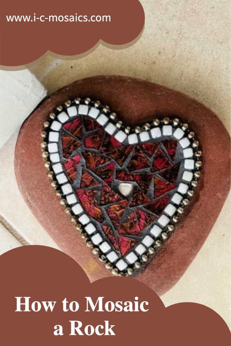 Mosaicing a rock involves creating a decorative surface by arranging small pieces of tile, glass or stone to form a pattern or design. Here are the 8 steps to follow to mosaic a rock.