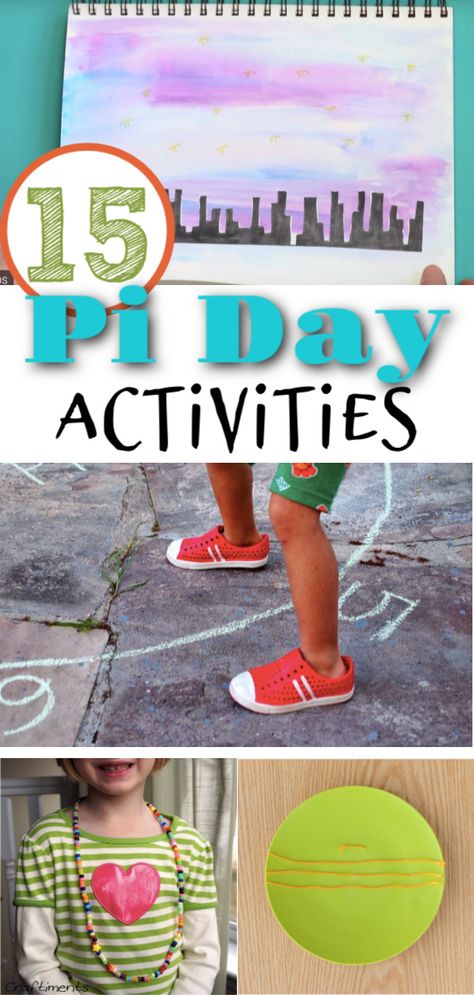 15 Pi Day Activities | Simply Sweet Days Pi Activities For Kids, Pie Day Activities Elementary, Pie Day Activities, Pi Activities, Pi Day Activities, Math Art Activities, Fun Activites, Make Math Fun, Maths Day