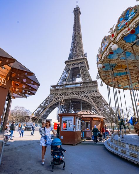 Things to Do in Paris with Kids (it can be baby & toddler friendly!) - Anna Everywhere Paris With Family Aesthetic, Paris With Toddler, Paris With Family, Paris With Kids Itinerary, France Family Vacation, Girl In Paris, Paris Aesthetic, Visit Paris, Kids Playground