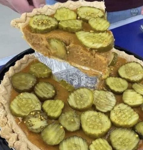 Gross Food, Pickle Butter, Peanut Butter Pie, Weird Food, Cooking Show, Yemen, Thanksgiving Recipes, Food Pictures, Pumpkin Pie