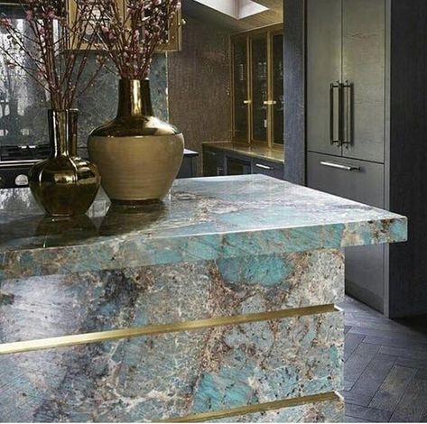 Amazon Green Marble For Tabletop - Table Tops Garden Cabin, Quartz Flooring, Tile Spacers, Quartz Slab, Kitchen Colour Schemes, Deco Blue, Granite Tile, Amazonite Stone, Travertine Tile