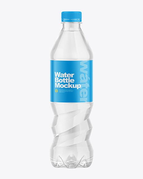 500ml Clear Plastic Water Bottle Mockup Pet Bottle Design, Nutrition Packaging, Glossier Packaging, Clear Plastic Water Bottles, Water Bottle Label Design, Flavoured Water, Water Bottle Mockup, Plastic Drink Bottles, Cola Drinks