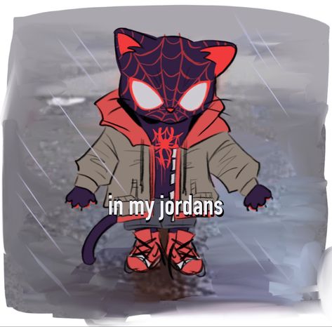 artist: fevekko on TWT Meows Morales, Spiderman Drawing, Spiderman 3, Spiderman Artwork, Spider Art, Silly Cats Pictures, Marvel Spiderman Art, Movies And Series, Spiderman Art