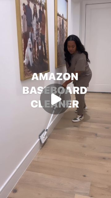 Taryn Newton on Instagram: "This baseboard cleaner has saved my knees AND my back.👏🏾 This Amazon find can be used for baseboards, walls, vents, and clean your glass and windows. Thank me later! //Linked in bio! And shared on stories. #momhack #cleanwithme #amazonfinds" How To Clean Trim Baseboards, Easy Baseboard Cleaning, Base Board Cleaning, Baseboard Cleaning Hacks, Clean Baseboards, Baseboard Cleaner, Cleaning Baseboards, Thank Me Later, Mom Hacks