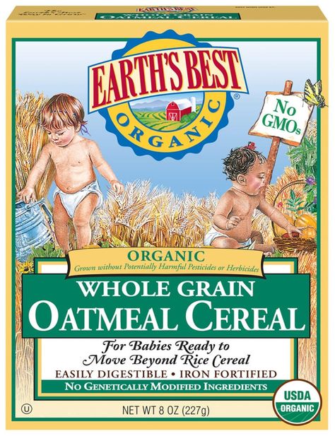 Best Baby Cereal, Baby Oatmeal Cereal, Infant Cereal, Baby Oatmeal, Whole Grain Oatmeal, Oatmeal Cereal, Organic Cereal, Best Cereal, Cereal Brands