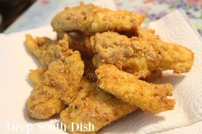 Crappie Recipe, Pan Fried Catfish, Catfish Fillets, Fried Catfish Recipes, Deep Fried Fish, Creole Mustard, Catfish Recipes, Deep South Dish, Breaded Shrimp