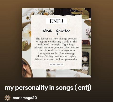 Enfj Songs, Type Of Personality, Taylor Songs, Tight Hug, The Giver, Words Of Comfort, Personality Types, Mbti, Letter Board