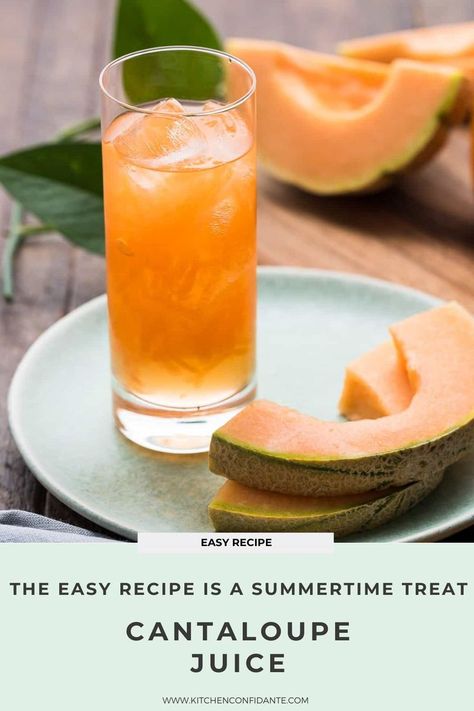 Cantaloupe Juice. Cantaloupe Juice Recipes, Cantaloupe Drink, Melon Juice Recipe, Cantaloupe Juice, Cantaloupe Fruit, Best Fruits For Diabetics, Cantaloupe Recipes, Lemonade Smoothie, Fruit For Diabetics