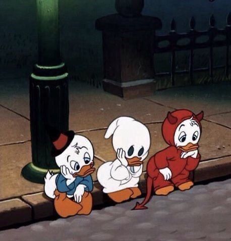 Ducks, Cartoon Characters, Halloween