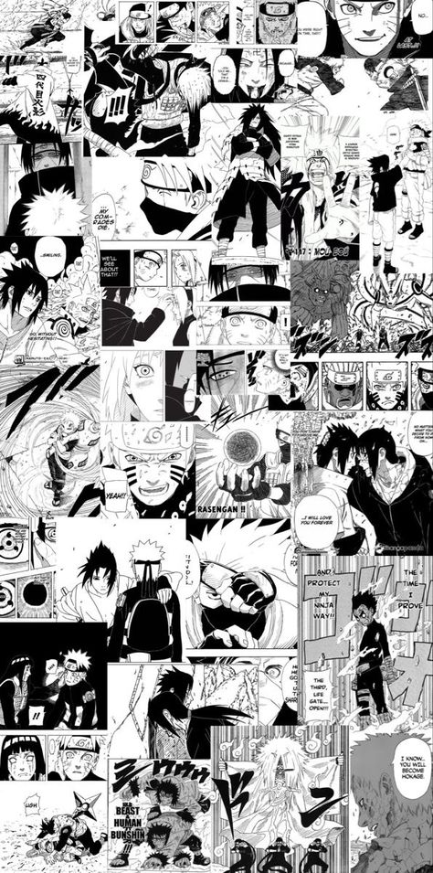 Naruto Manga Panels Wallpaper, Akatsuki Manga Panel, Anime Naruto Sketch, Ace Reference, Sketch Naruto, Aminé Wallpaper, Monochrome Manga, Anime Wall Prints !!, Naruto Wallpaper Iphone