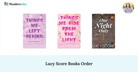 Lucy Score Books, Lucy Score, Book Organization, Authors, Written By, Writing, Books